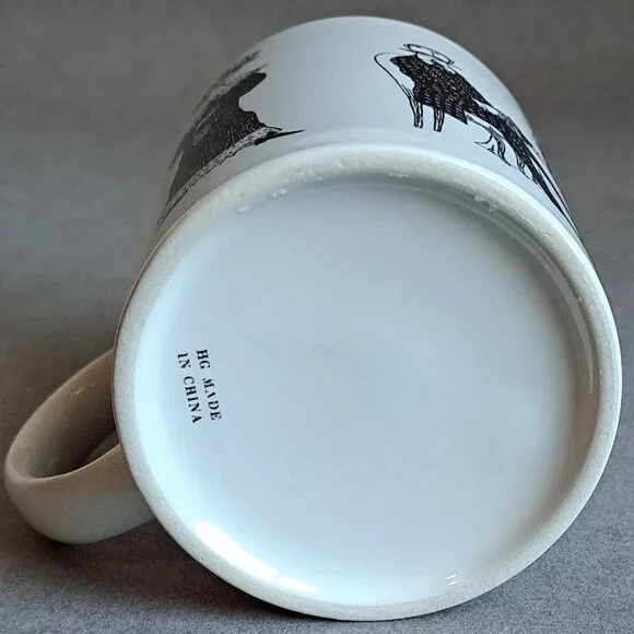 VINTAGE PBS: Mystery! USED Coffee Mug (Edward Gorey, Public Broadcasting) PM - Picture 4 of 5